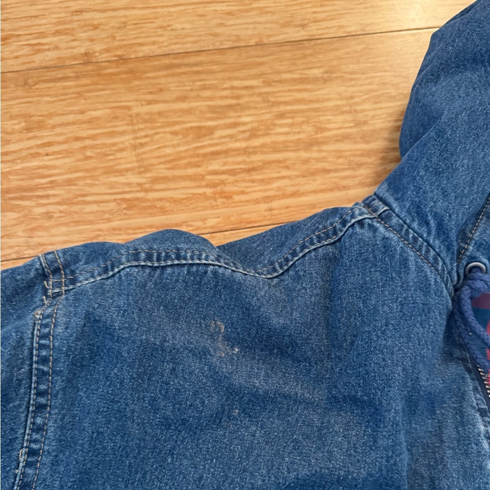 Lizwear reversible denim hooded jacket - Picture 5 of 7